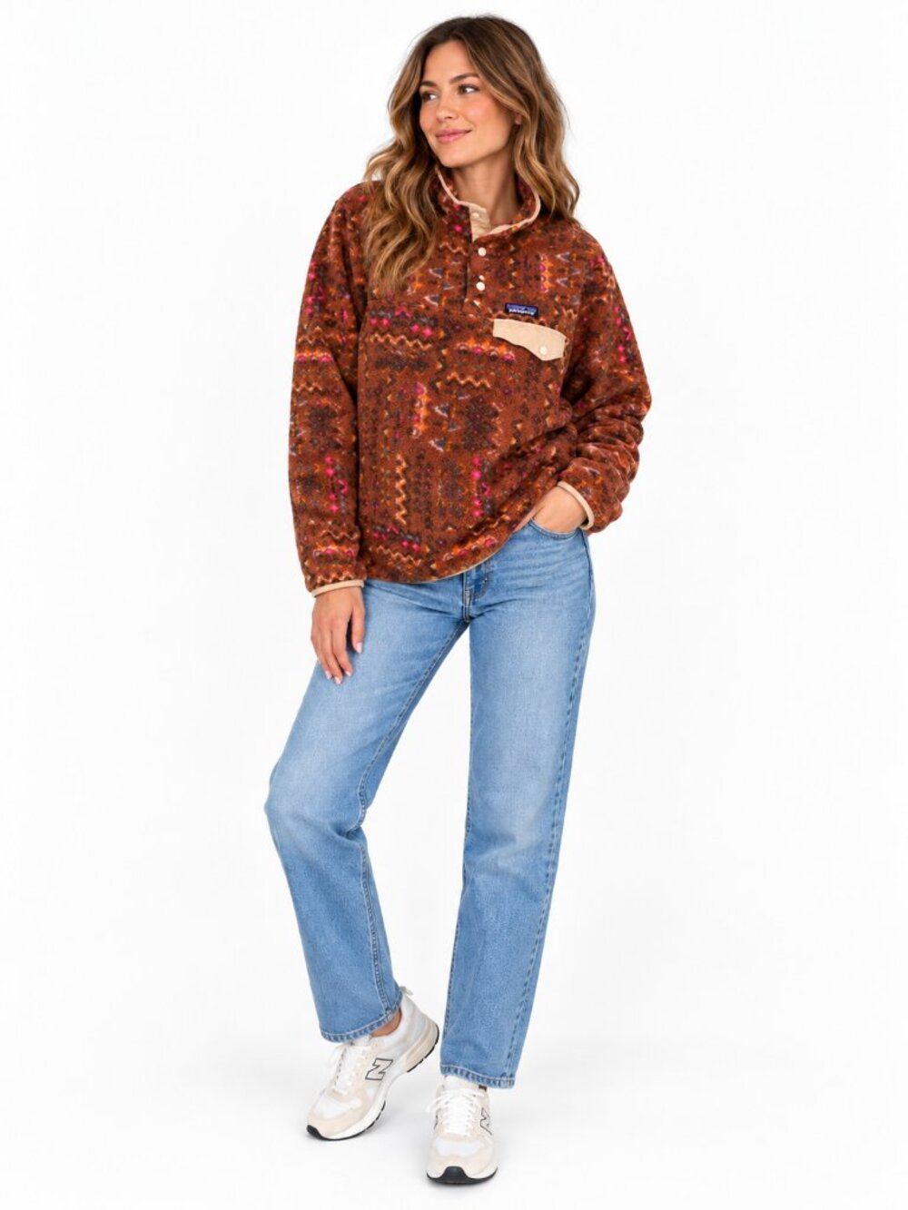 Patagonia Synchilla Snap-T Wandering Woods Sisu Brown XS